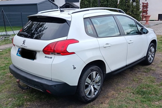 Peugeot 2008 cena 32000 przebieg: 148930, rok produkcji 2014 z Zgierz małe 11